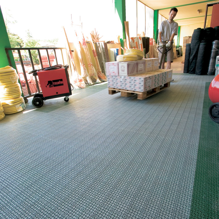 Garage Floor Drainage Mats Flooring Ideas